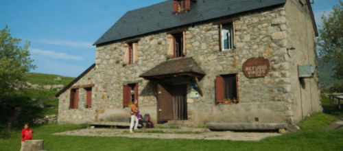 Huttentocht eenoudervakanties accommodatie