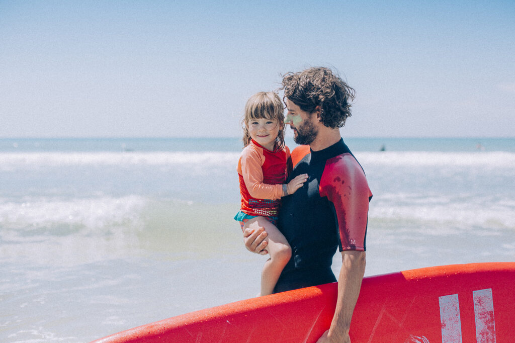 surfvakantie eenoudergezinnen met toddlers